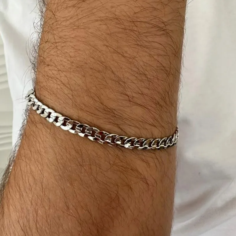 PULSEIRA MASCULINO FRISO 5,5MM