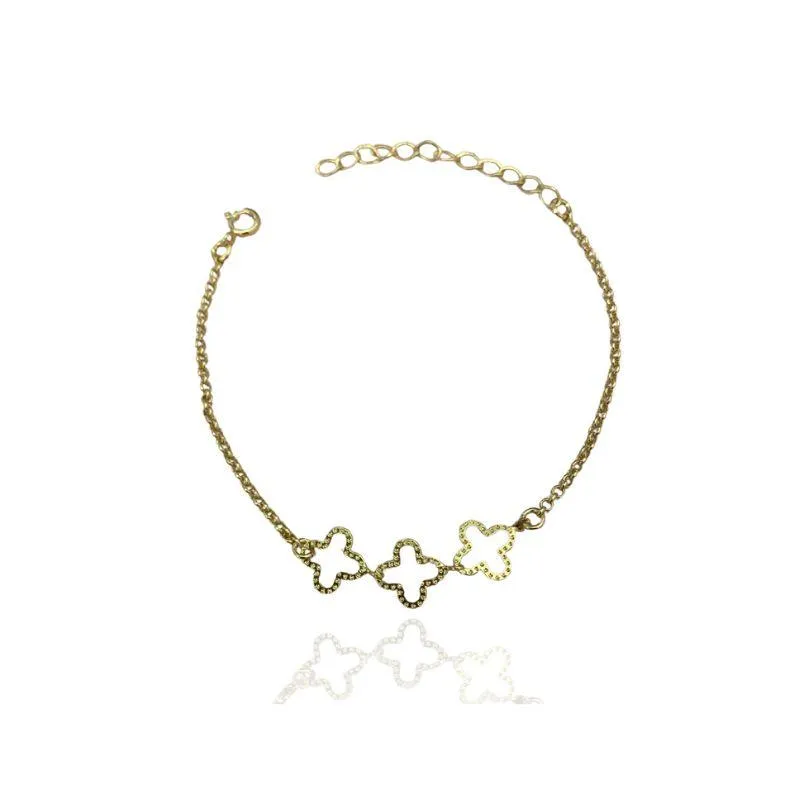 PULSEIRA TREVO VAZADO