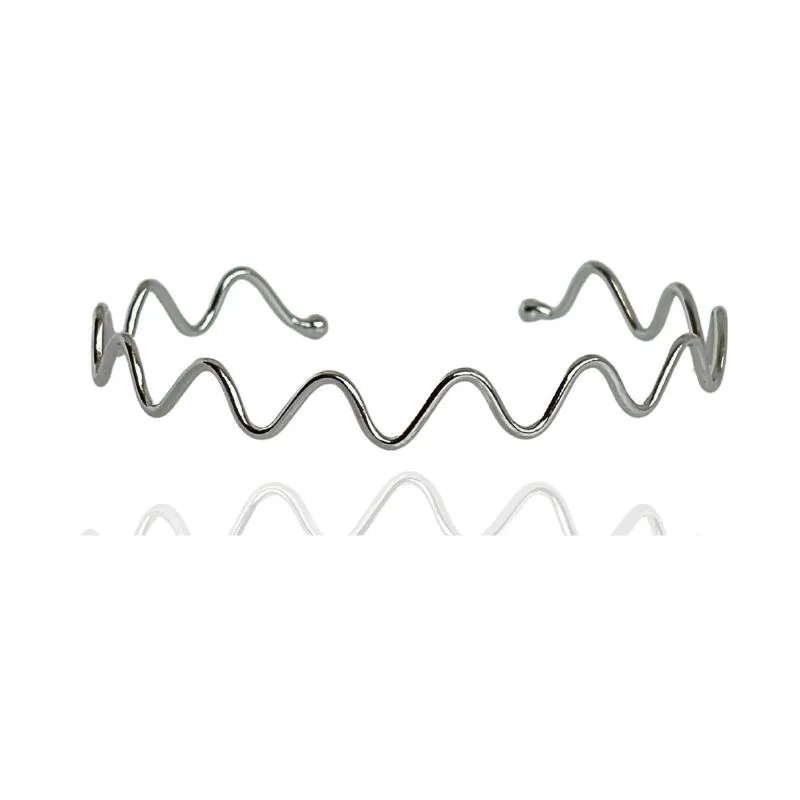 BRACELETE ARO EM ZIG ZAG