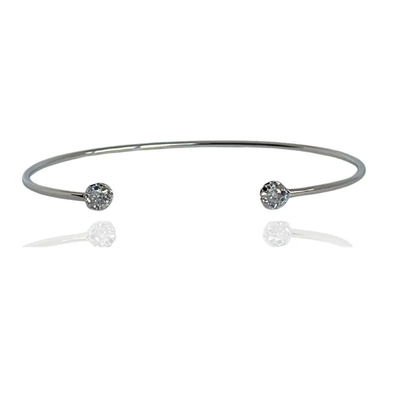 BRACELETE COM PONTO DE LUZ NAS PONTAS