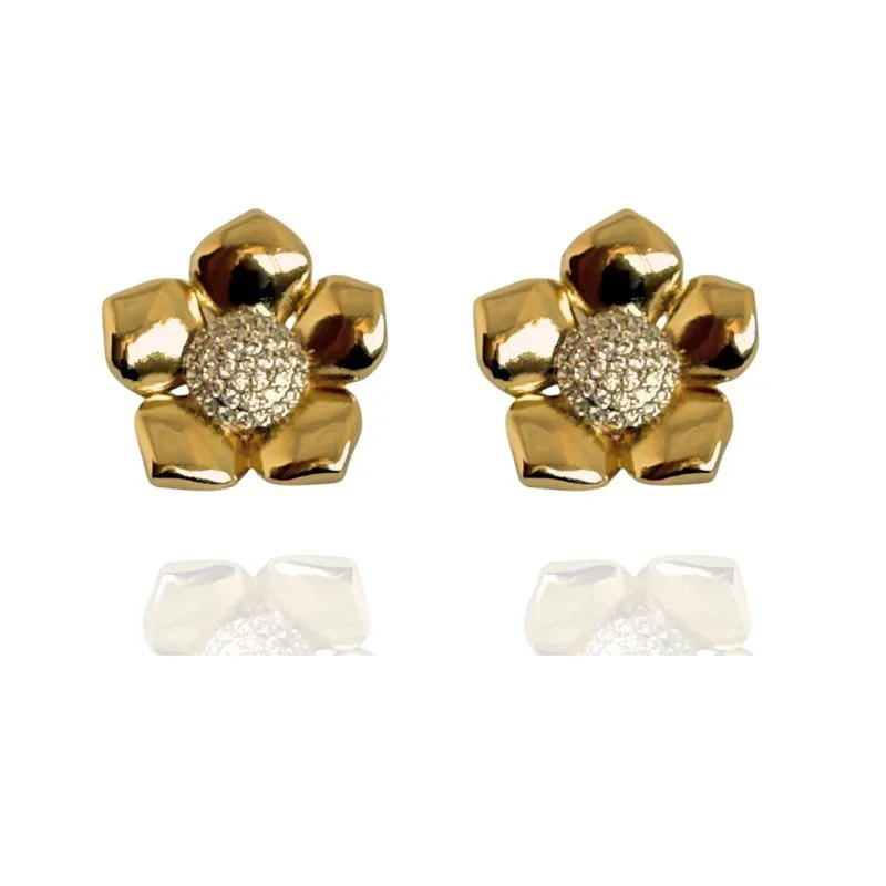 BRINCO FLOR MIOLO CRAVEJADO