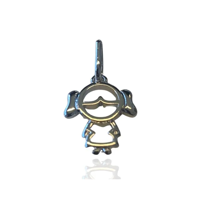 PINGENTE MENINA LISO