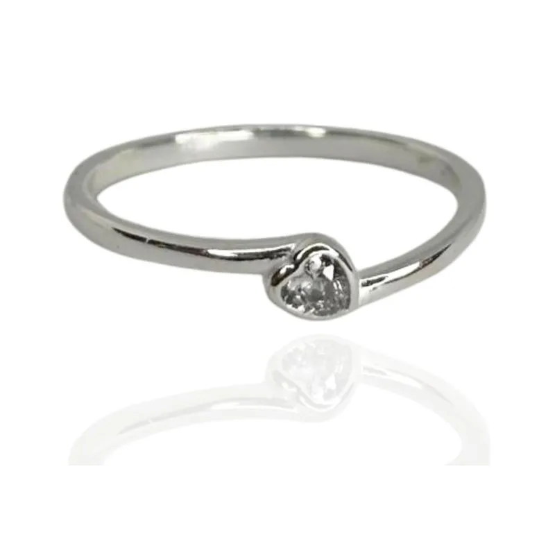 ANEL CORAÇÃO ZIRCÔNIA