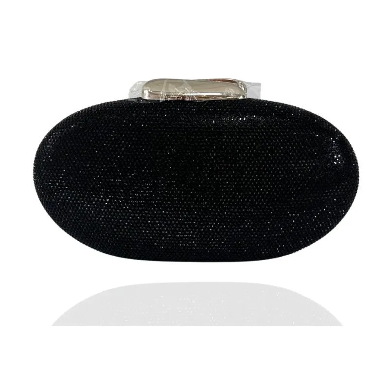 CLUTCH OVAL COM CRISTAIS