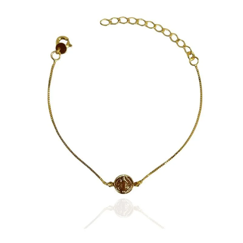 PULSEIRA MEDALHA SÃO BENTO MINI