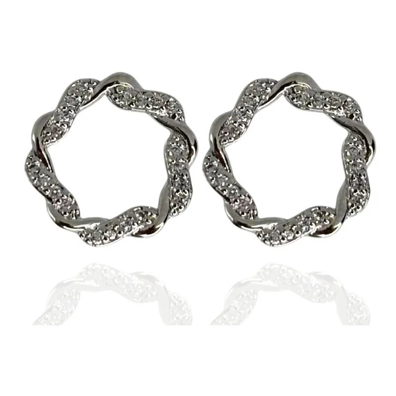 BRINCO TORCIDO CRAVEJADO