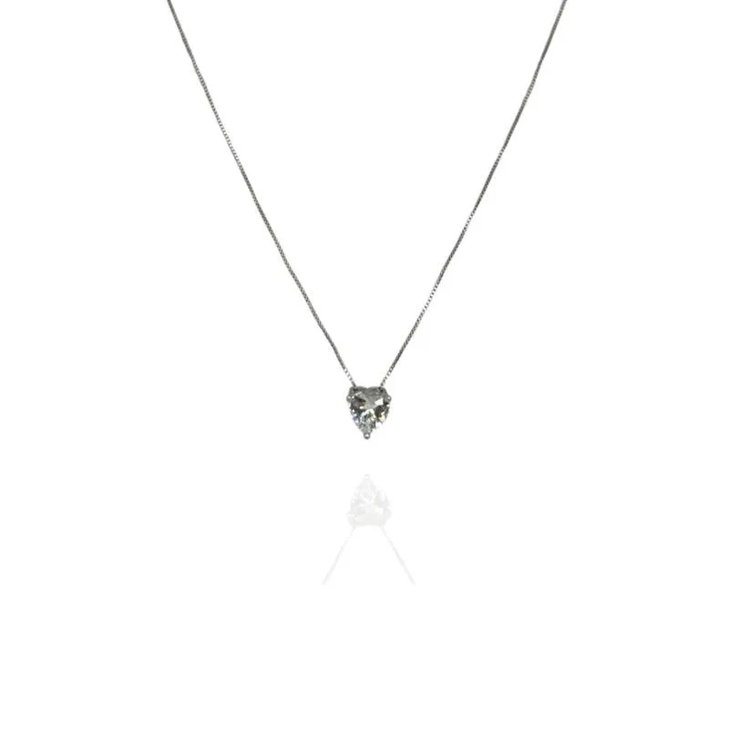 COLAR CORAÇÃO CRAVEJADO