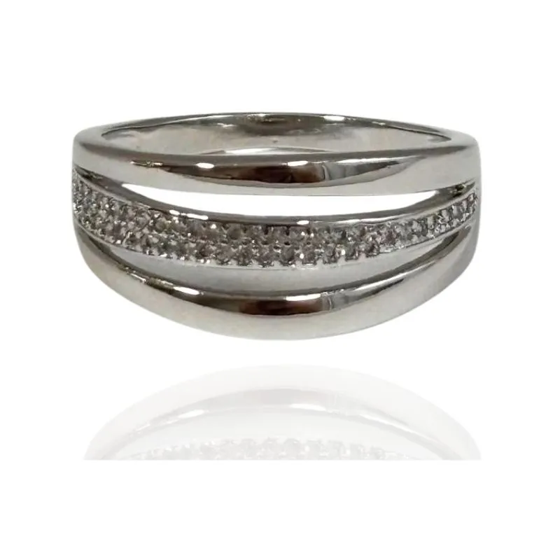 ANEL LARGO MEIO CRAVEJADO