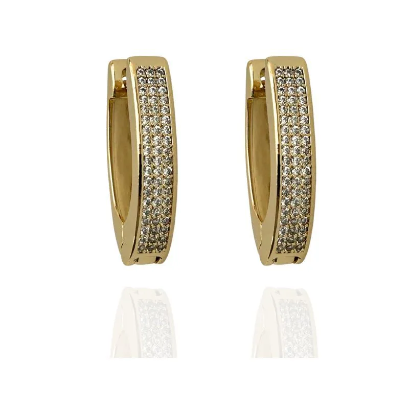 ARGOLA EM V CRAVEJADA