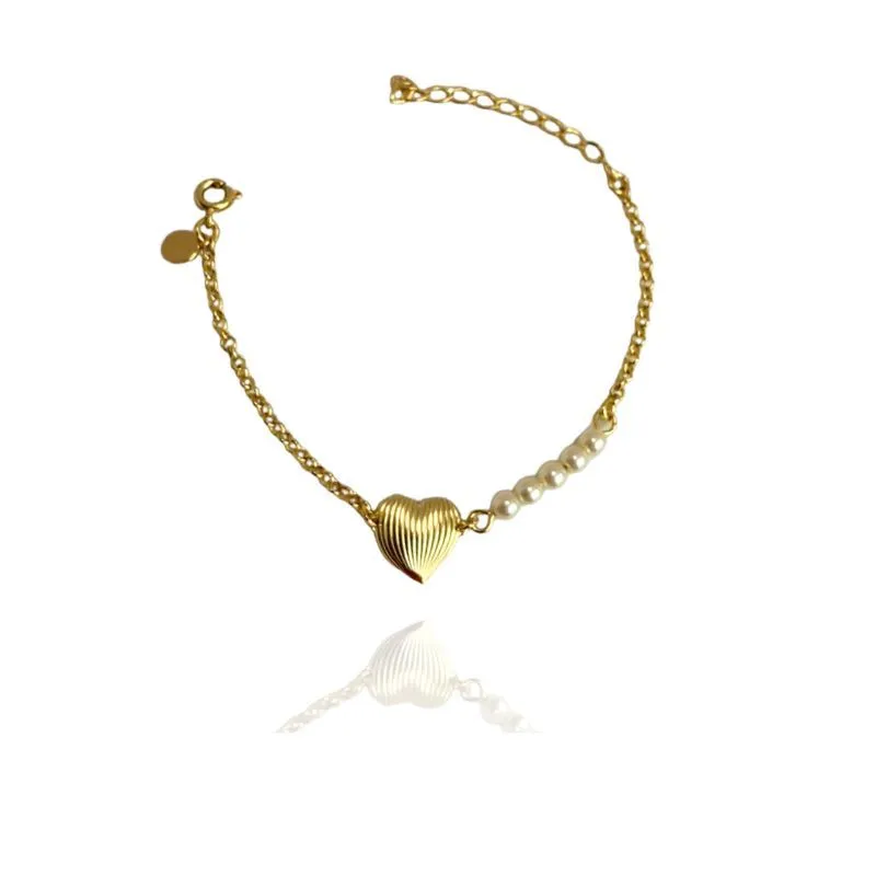 PULSEIRA CORAÇÃO E PÉROLAS
