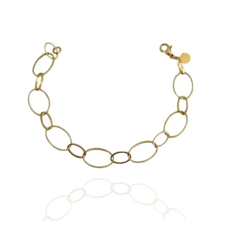 PULSEIRA ELOS OVAIS 2 TAMANHOS