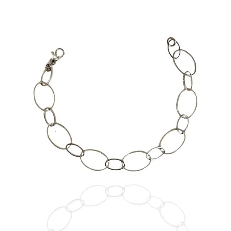 PULSEIRA ELOS OVAIS 2 TAMANHOS