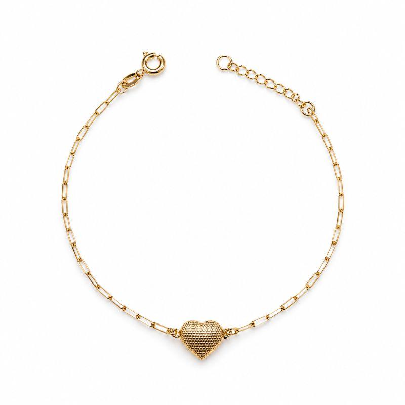 PULSEIRA CARTIER COM CORAÇÃO TRABALHADO