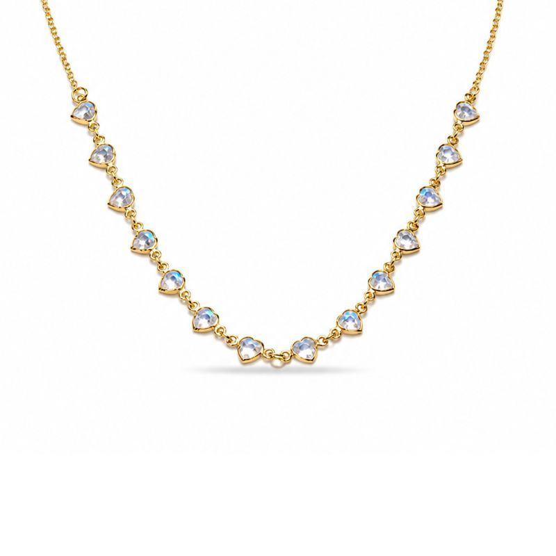CHOKER ZIRCÔNIAS CORAÇÃO