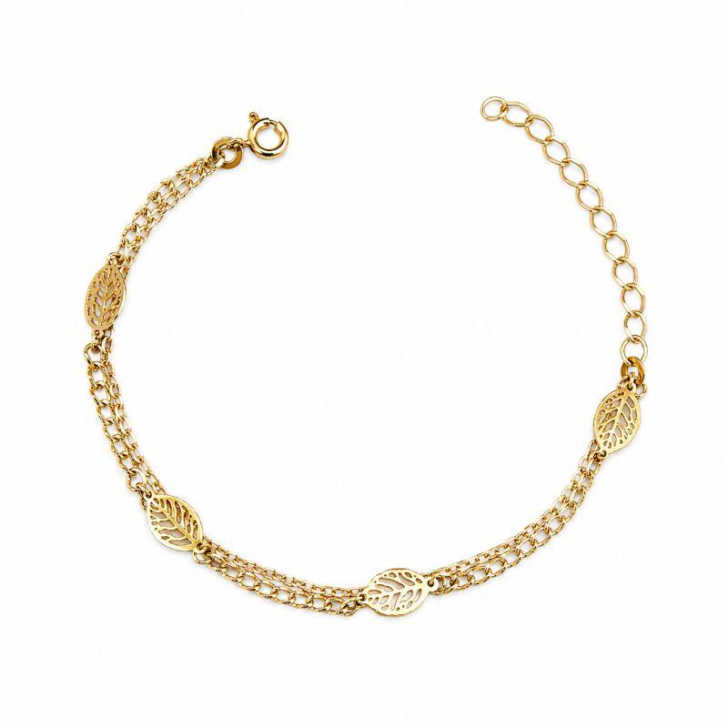 PULSEIRA DUPLA GRUME COM FOLHAS