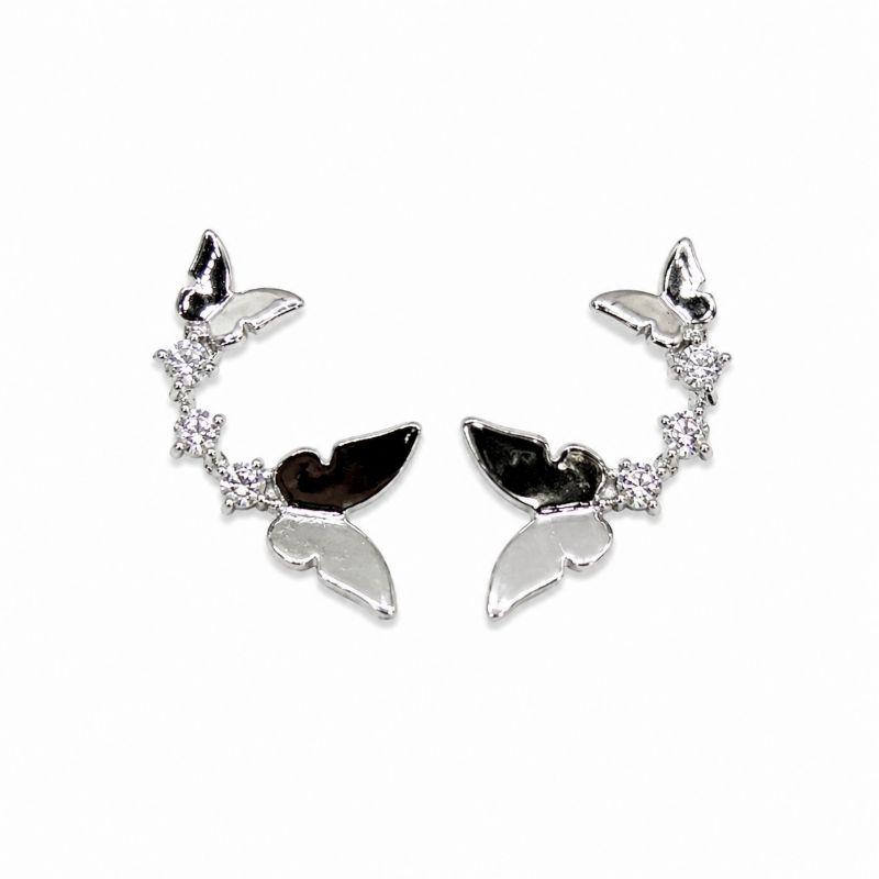 BRINCO EAR CUFF BORBOLETAS