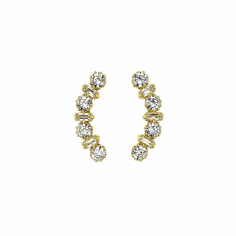 BRINCO EAR CUFF ZIRCÔNIAS