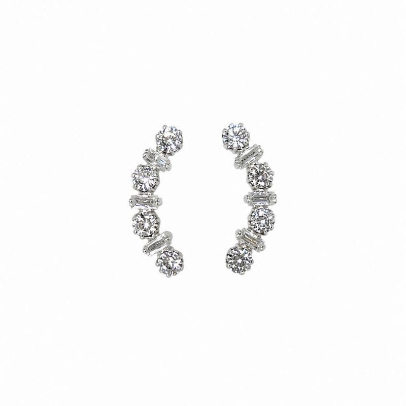 BRINCO EAR CUFF ZIRCÔNIAS