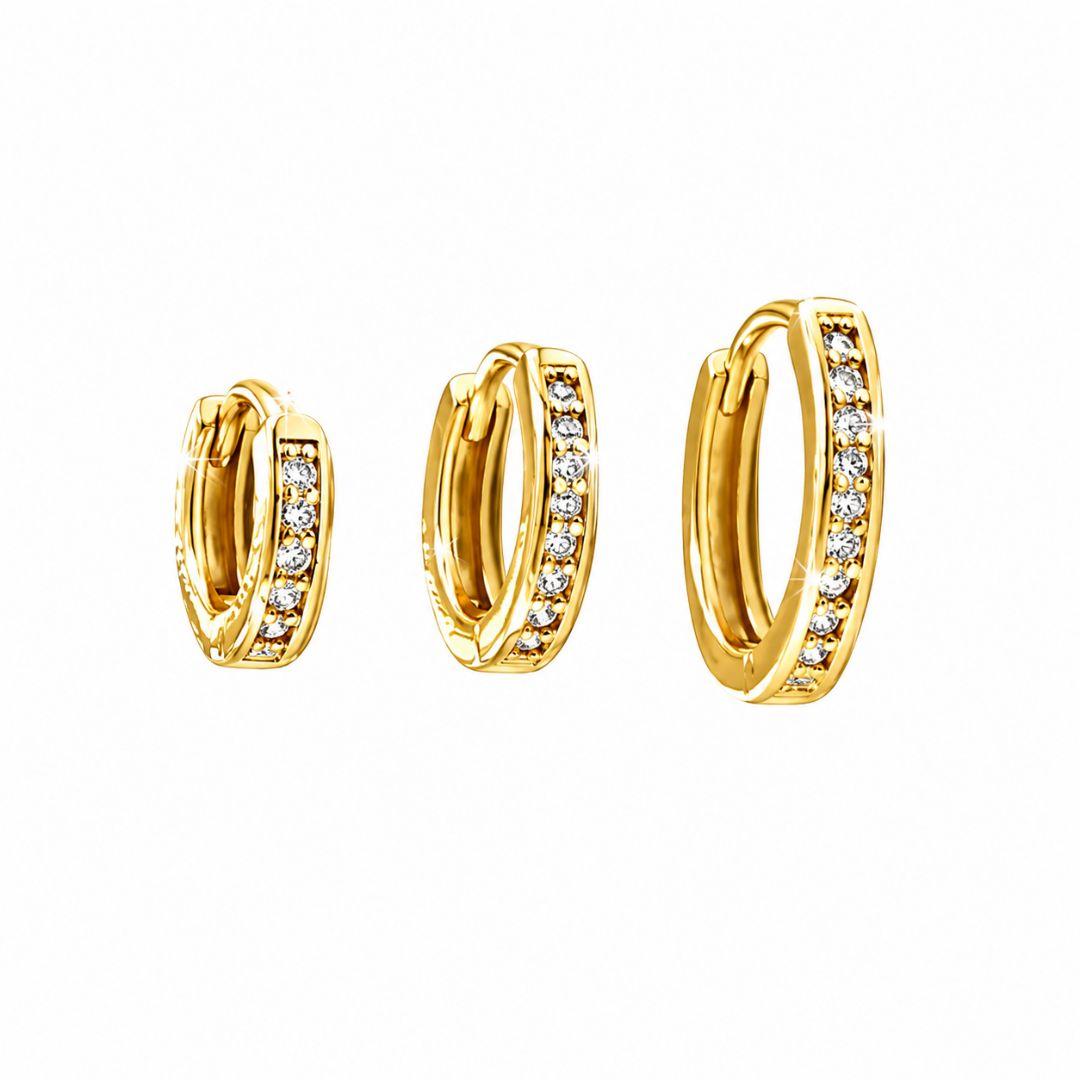 TRIO ARGOLA ZIRCÔNIAS